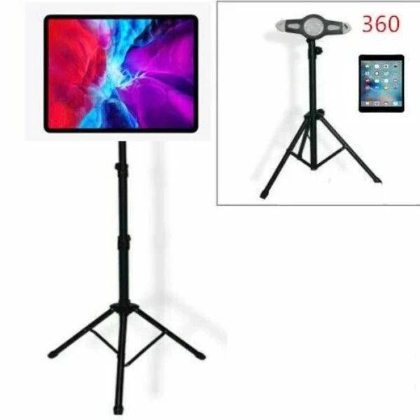 Adjustable Floor Tripod Stand Carrying Holder for 7-14.5 inch  Tablet Adjustable Floor Tripod Stand Carrying Holder for 7-14.5 inch  Tablet